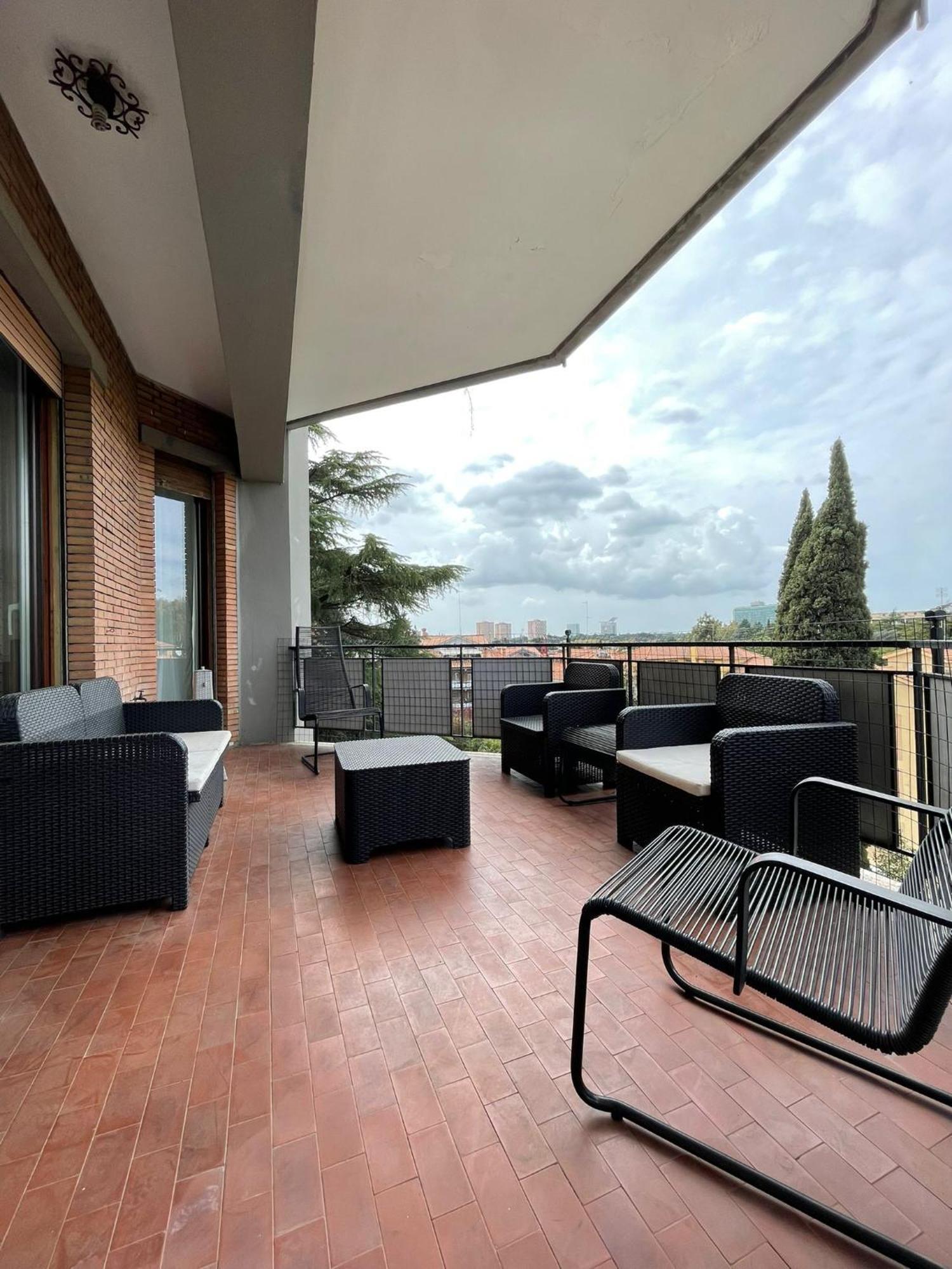 Eur Centro Lux Apartment Con Camino Róma Kültér fotó