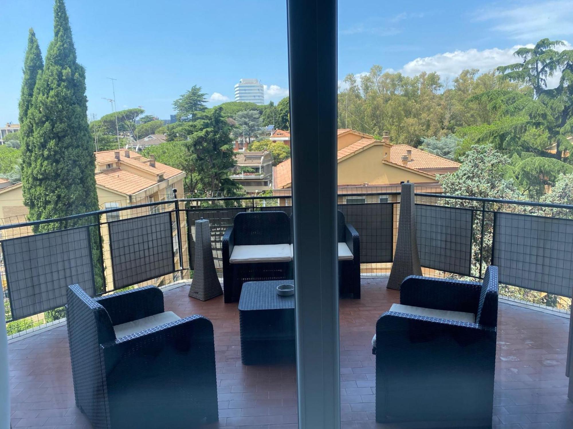 Eur Centro Lux Apartment Con Camino Róma Kültér fotó